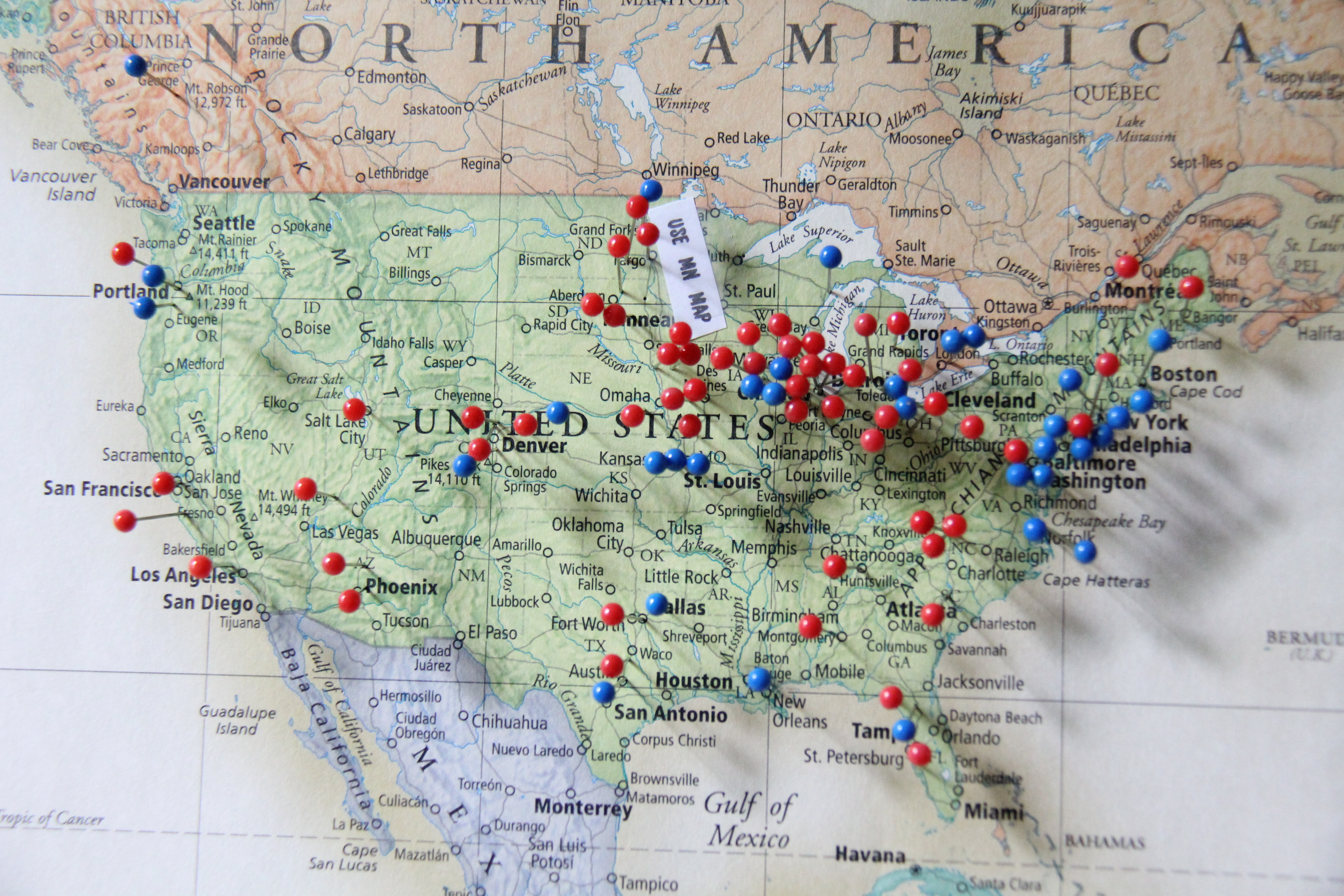 Keeping Track Of Your Travel Adventures With Map Pins